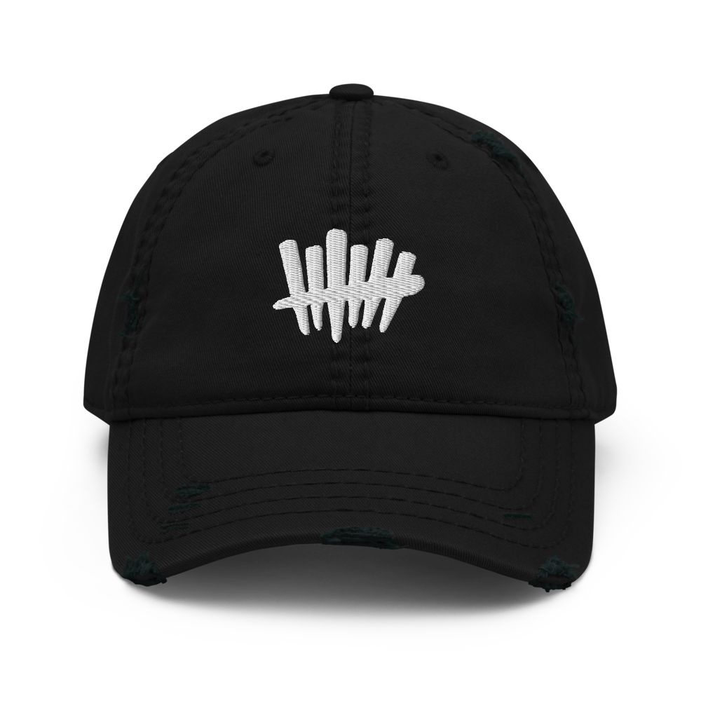 Ba6ix Logo Distressed Dad Hat