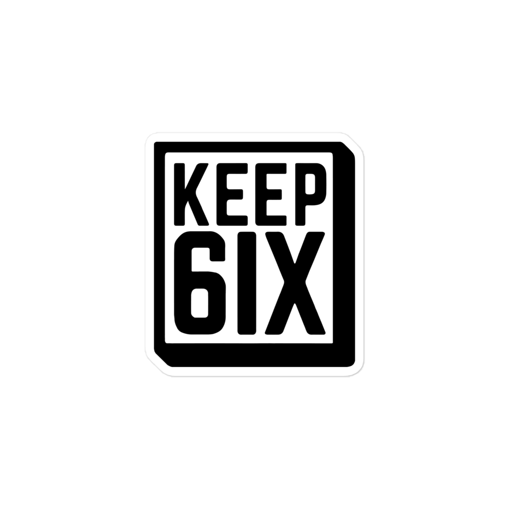 3x3 Keep6ix Ent Sticker